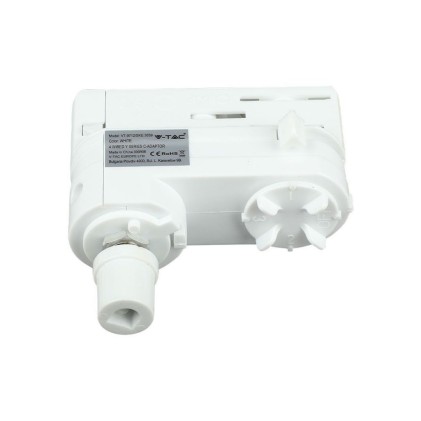 V-TAC Adattatore per Binario Trifase per Connessione 220V Colore Bianco