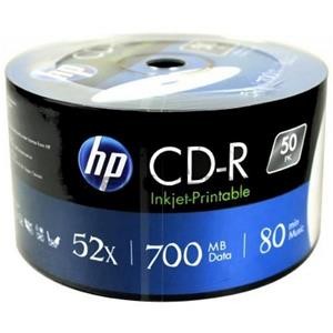 HP CRE00070WIP CD-R 80Min/700MB/52x Bulk Pack (50 Disc)