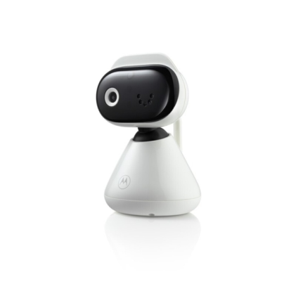 Motorola Nursery PIP1000 Baby Monitor con telecamera - Visione notturna - Connessione Wi-Fi - Schermo da 5" - Sensore di temperatura - 1080p - Bianco