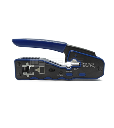 Pinza crimpatrice WP RJ45 con spelafili - Nero e blu