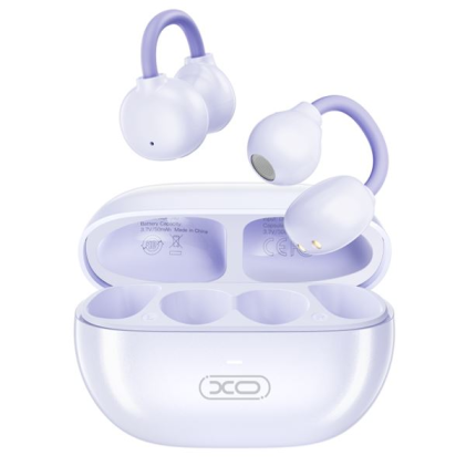 Cuffie XO G40 Pearl Clip TWS - Bluetooth 5.3 - Colore viola