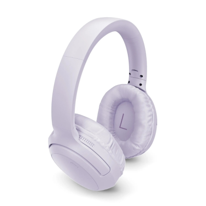 Cuffie Energy Sistem Hush Bluetooth 5.4 - Cancellazione attiva del rumore - Connessione multipoint - Assistente vocale - Colore lavanda