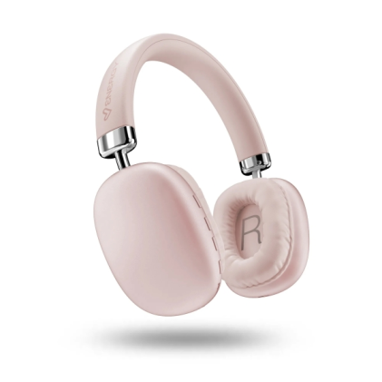 Cuffie Energy Sistem Style Bluetooth 5.4 - Bassi profondi - Connessione multipoint - Assistente vocale - Lettore MicroSD - Rosa