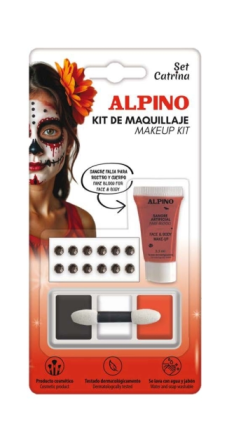 Set trucco Alpino Catrina - Si risciacqua con acqua e sapone - Dermatologicamente testato - Colori assortiti