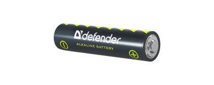 Alkaline Battery Defender LR03-4F AAA, 4 pz in pellicola