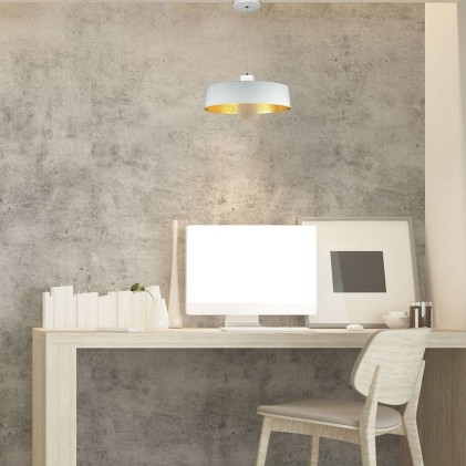 V-TAC Lampadario LED a Scodella in Metallo 7W Colore Bianco 4000K