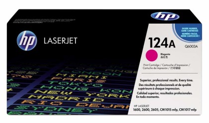 Cartuccia toner originale magenta HP Q6003A - 124A