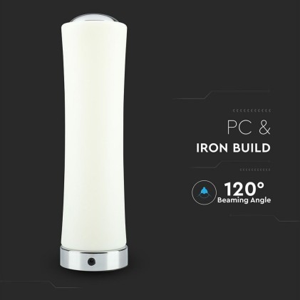 V-TAC Lampada LED da Tavolo 18W con Comando Touch e Alimentatore 3000K Dimmerabile