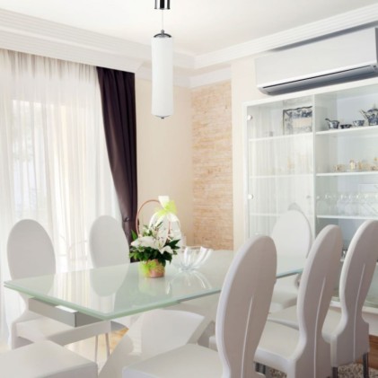 V-TAC Lampadario LED a Sospensione con Cilindro Verticale 18W Colore Bianco Satinato 3000K Triac Dimmerabile