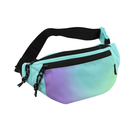 Marsupio Milan Sunset - Regolabile - Chiusura con cerniera e tiretto - 3 tasche - Multicolore