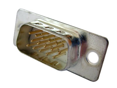 Connettore A Saldare 15 Poli Hd Maschio (Vga)