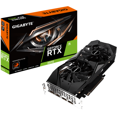 SVGA Gigabyte nVidia GeForce RTX 2070 8GB Windforce 2X R1.0