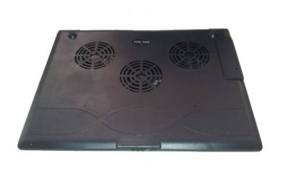 Supporto Per Notebook Con 3 Ventole Di Raffreddamento Colore Nero