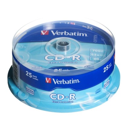 Supporti DVD-R Verbatim My Media - 4.7GB Matt Silver 50 Pack Wrap Spindle