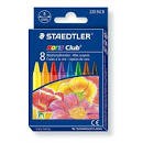 Staedtler Noris 220 Confezione da 8 pastelli rotondi - Diametro 8 mm - Resistenza alla rottura - Colori assortiti
