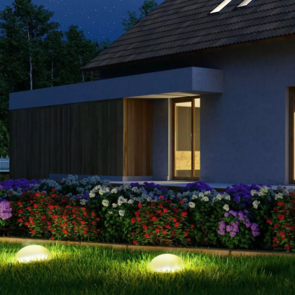 V-TAC Semi Sfera LED 6W RGB con Telecomando IR 24 Tasti e Alimentatore IP67 Dimmerabile