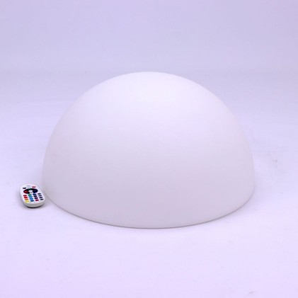 V-TAC Semi Sfera LED 6W RGB con Telecomando IR 24 Tasti e Alimentatore IP67 Dimmerabile