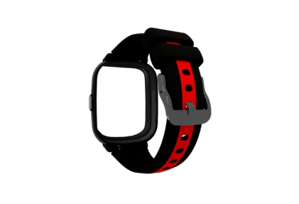 Cinturino in silicone stampato Savefamily per Iconic Plus 2 - Color Streamer