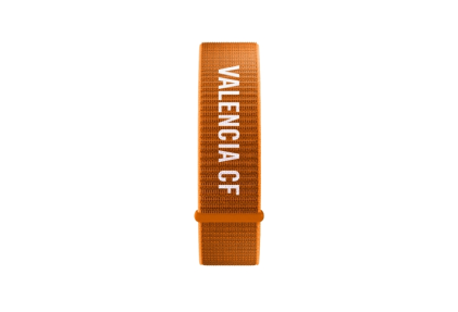 Cinturino in tessuto Savefamily per Savewatch Plus Valencia CF Edition - Colore arancione