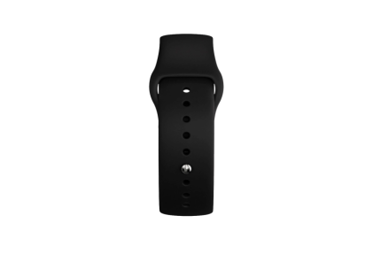 Cinturino in silicone Savefamily per Savewatch Plus Valencia CF Edition - Colore nero