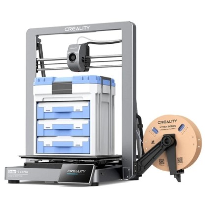 Stampante 3D aperta Creality Ender-3 V3 Plus - Volume 30x30x33 cm - Doppia ventola - Corpo in metallo - Velocit&agrave; fino a 600 mm/s