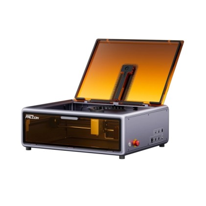 Incisore e taglierina laser Creality Falcon A1 da 10 W con cabina chiusa - Laser di Classe 1 (FDA) - Area di lavoro 381x305 mm - CoreXY fino a 600 mm/s - Smart Camera