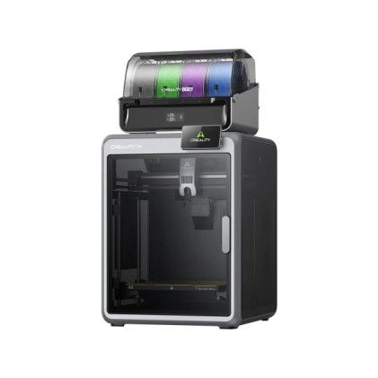 Stampante 3D Creality K2 Combo con unit&agrave; chiusa + unit&agrave; CFS - Volume 26x26x26 cm - Stampa ad alta velocit&agrave; fino a 600 mm/s - Doppia fotocamera AI - USB, WiFi