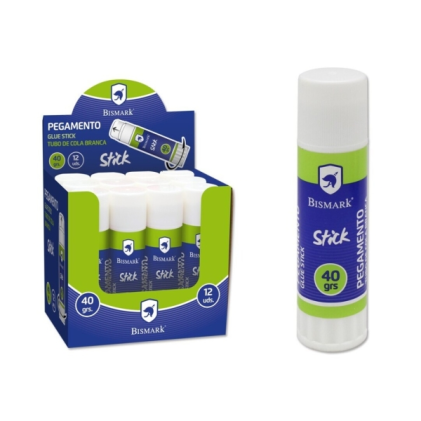 Colla stick Bismark 40 g - Multiuso - Senza solventi - Per uso scolastico