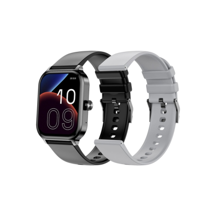 Smartwatch SPC Smartee Duo 3 con display AMOLED da 1,93" - Oltre 100 modalit&agrave; sportive - Monitoraggio della salute - Resistenza all'acqua IP68 - Durata della batteria di 7 giorni - Include 2 cinturini - Nero