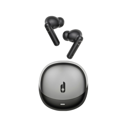 Cuffie Bluetooth Blackbyte by Pedro Buerbaum Eclipse Mirror - Cancellazione del rumore ENC/ANC - Portata 10 m - Controllo touch - Nero