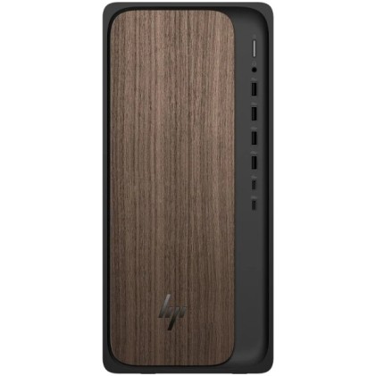 Computer HP OMNIDESK M03-0012NS Intel Core Ultra 5 225 - 16 GB DDR5 - 1 TB PCIe Gen4 NVMe M.2 - Windows 11 Home - Colore nero e legno