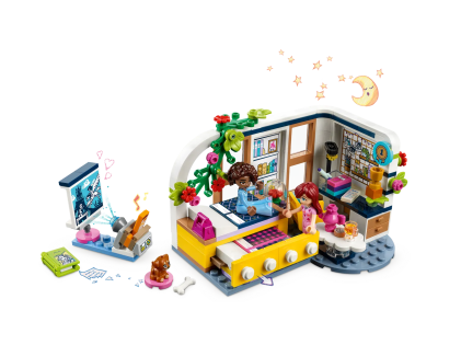 LEGO 41740 La cameretta di Aliya, 209 pezzi, Camera da Letto per Pigiama Party