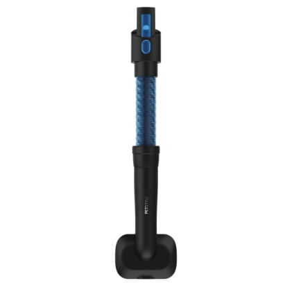 Accessorio per la rimozione dei peli di animali domestici Cecotec Pet Style - Compatibile con scopa e microonde - Tubo estensibile - Testina a spazzola - Facile da usare - Nero e blu