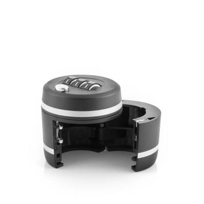 Lucchetto a combinazione Innovagoods Botlock per bottiglie di vino con collo da 28 mm - Facile da usare - Compatto e leggero - Sicurezza della bottiglia - Nero