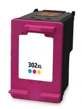 Cartuccia Compatibile  Hp Deskjet 1110, 2130, 3630 Emvy 4520 All In One, Envy 4520E Colore Hp302Xl