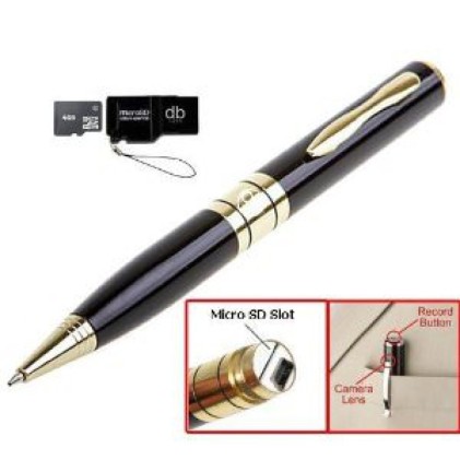 Penna Spia HD BPR6 con Telecamera Nascosta
