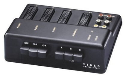 Centralina Scart Controller HUB Splitter Switching System 3 post