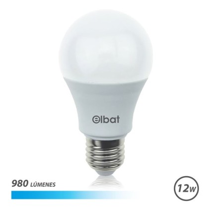 Lampadina LED Elbat A60 12W E27 980lm - 6500K Luce Fredda