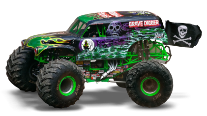 LEGO 42118 Monster Jam Grave Digger, 212 pezzi, Kit 2 in 1 da Truck a Buggy Fuoristrada con Azione Pull-Back