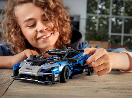 LEGO 42123 McLaren Senna GTR, 830 pezzi, Auto da Corsa da Collezione, Modello da Costruire