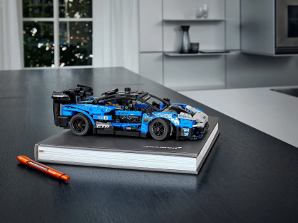 LEGO 42123 McLaren Senna GTR, 830 pezzi, Auto da Corsa da Collezione, Modello da Costruire