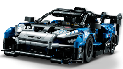 LEGO 42123 McLaren Senna GTR, 830 pezzi, Auto da Corsa da Collezione, Modello da Costruire