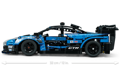 LEGO 42123 McLaren Senna GTR, 830 pezzi, Auto da Corsa da Collezione, Modello da Costruire