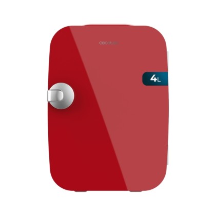 Cecotec Bolero MiniCooling 4L Rio Red Mini Frigorifero Portatile - Capacit&agrave; 4L - Tensione 12V - Temperatura regolabile - Raffredda fino a 5&ordm;C - Riscalda fino a 65&ordm;C - Colore Rosso