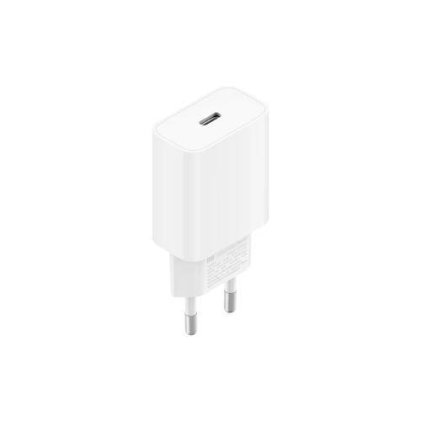 Xiaomi 20W Fast Charging Power Adapter Type C EU Cargador Rapido - Compatible con PD3.0 y QC3.0 - 20W de Potencia - DiseГ&plusmn;o Compacto - Puerto USB C - Seguro y Resistente - Color Blanco