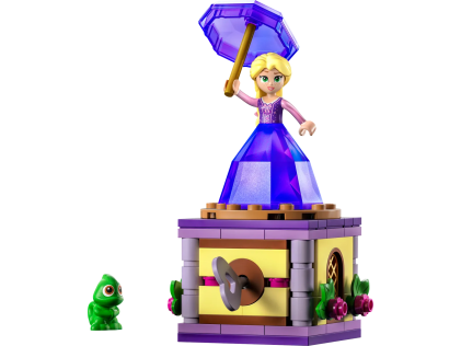 LEGO 43214 Rapunzel rotante, 89 pezzi, Disney Princess