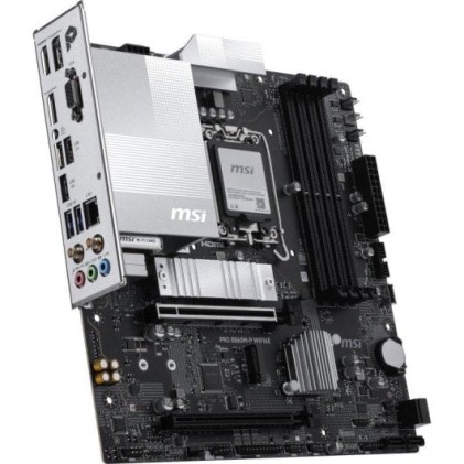 Mb Msi Pro B860M-P Wifi6E 1851 4D5 2Pcie 2M2 4Sata D-Sub/Hd/Dp Matx