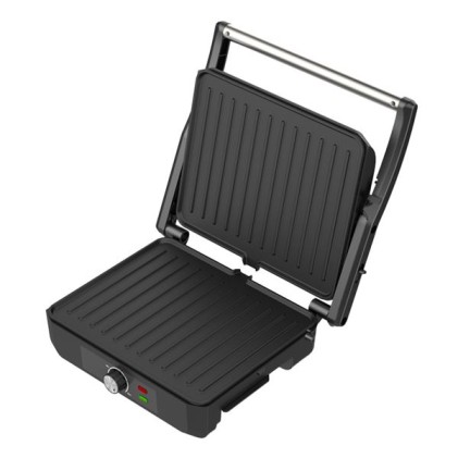 Muvip Sandwich Maker Grill 2200W - Apertura fino a 180є - Temperatura regolabile - Piastra superiore inclinabile - Maniglia Cold Touch