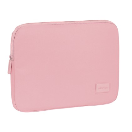 Custodia Safta Basic per laptop fino a 14" - Scomparto imbottito - 1,7 l - 340x20x250 mm - Rosa