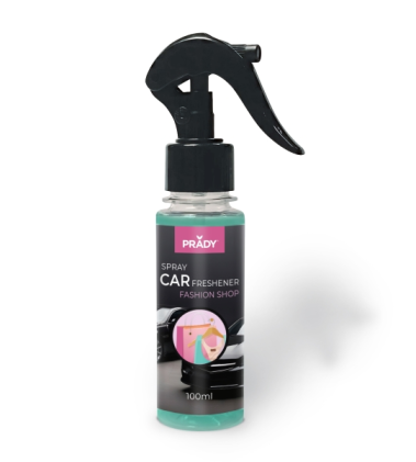 Prady Fashion Shop Deodorante per auto - Flacone da 100 ml - Flacone spray